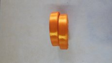 Orange satin ribbon 1/2 inch