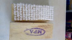 Wooden clothe brush soft