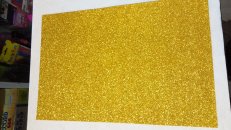 Foam sheet Golden (8 inch  x 12 inch)