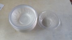 Plastic disposable bowls(qty 80 nos pack)